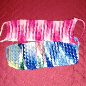 Colorful Crochet mug huggers/cozies
